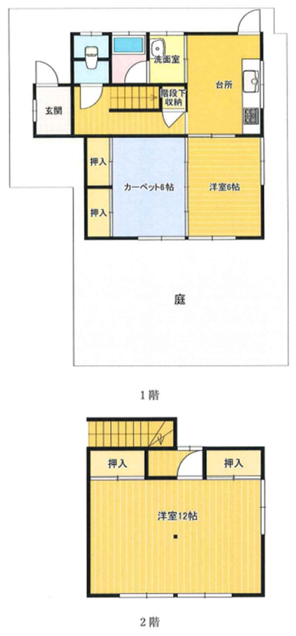Floor plan for Empty home in Japan