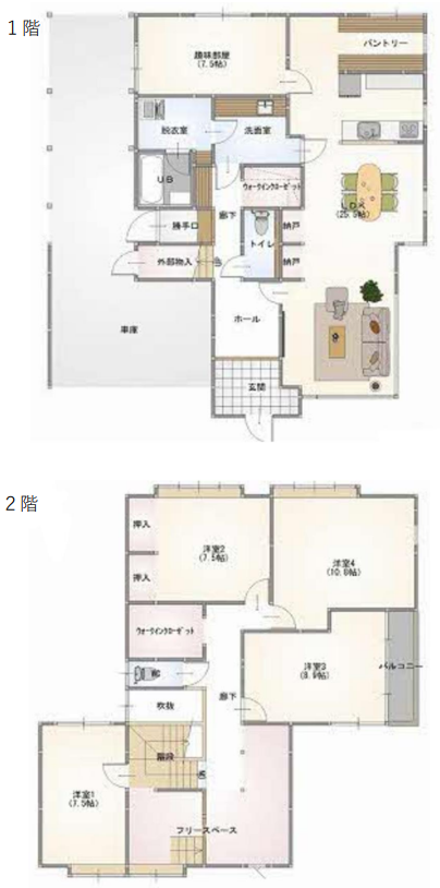 Floor plan for Empty home in Japan