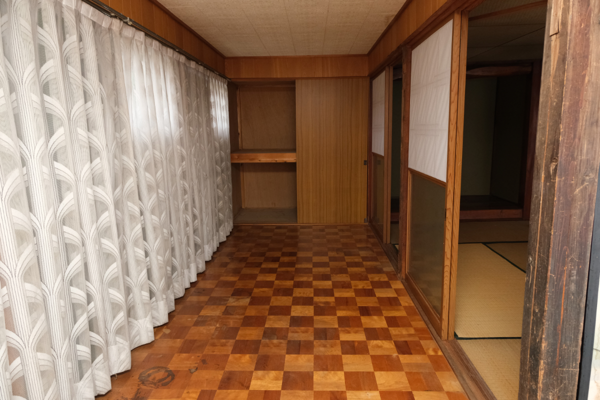 Wood house on a large plot in Yamagata