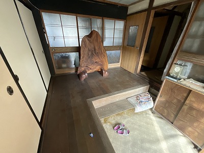 Empty home in Japan
