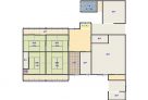 Floor plan for Charming traditional old house with a small stream flowing nearby