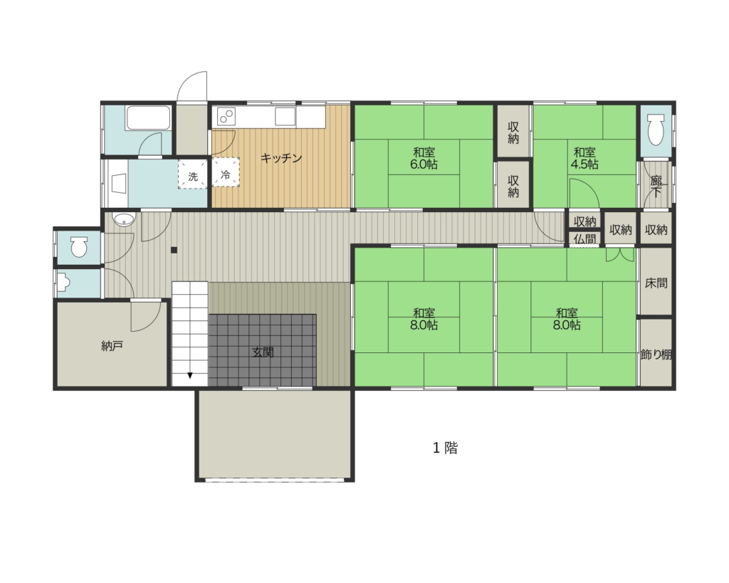 Floor plan for Recommended property for mountain living