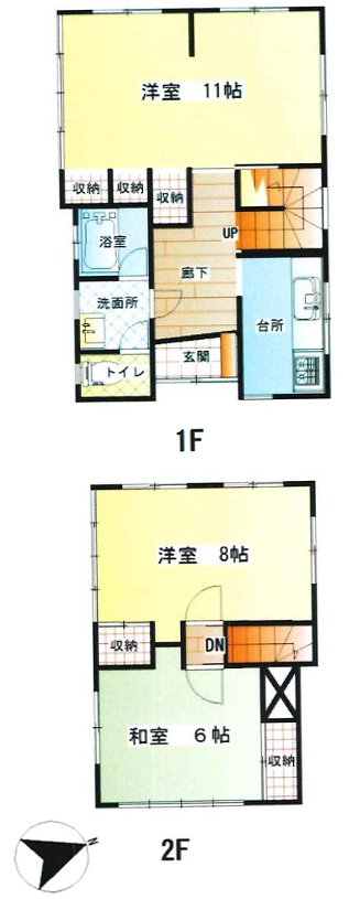 Floor plan for Empty home in Japan