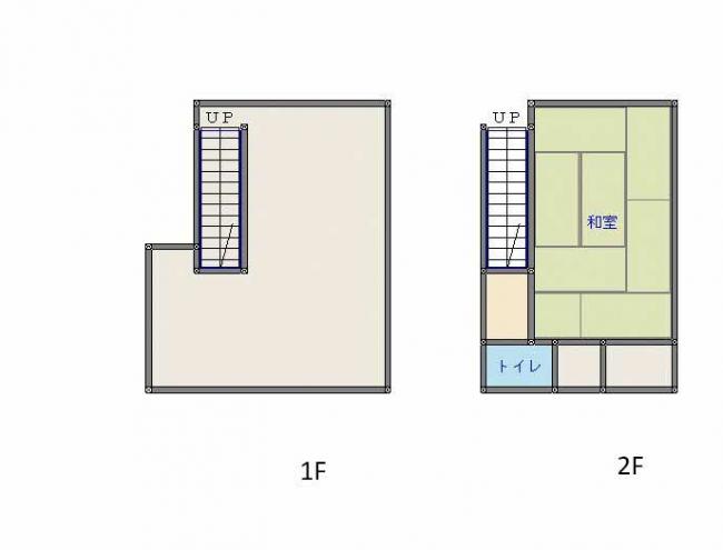 Floor plan for 1980s wood house, 16-min walk to station, Shimane