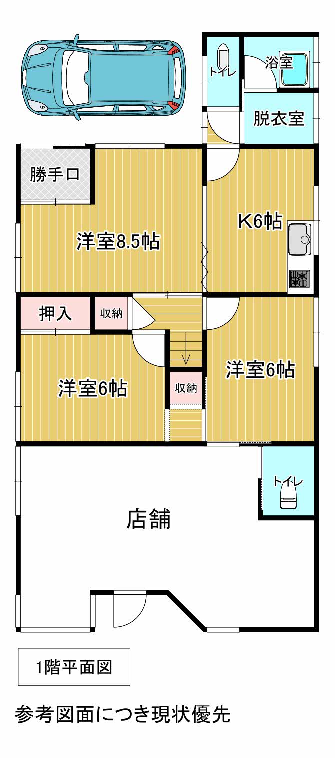 Floor plan for Empty home in Japan