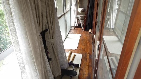 Wood house with storehouses in Hyogo