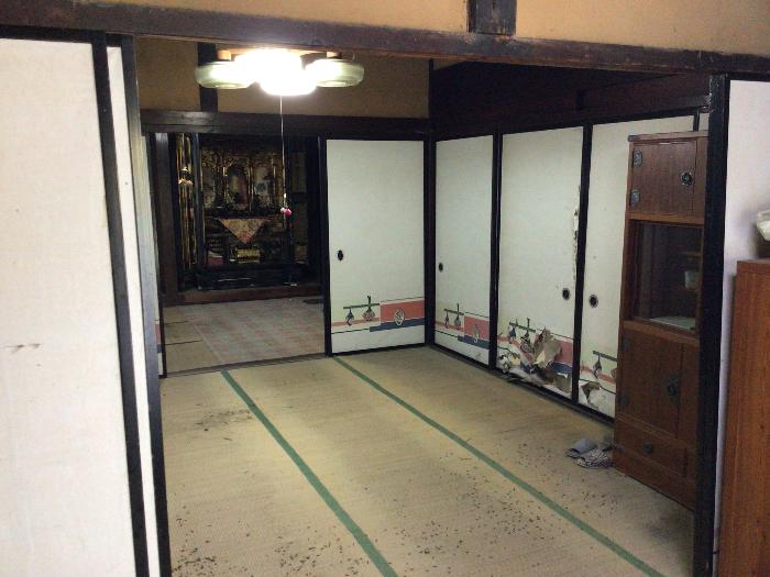 Empty home in Japan