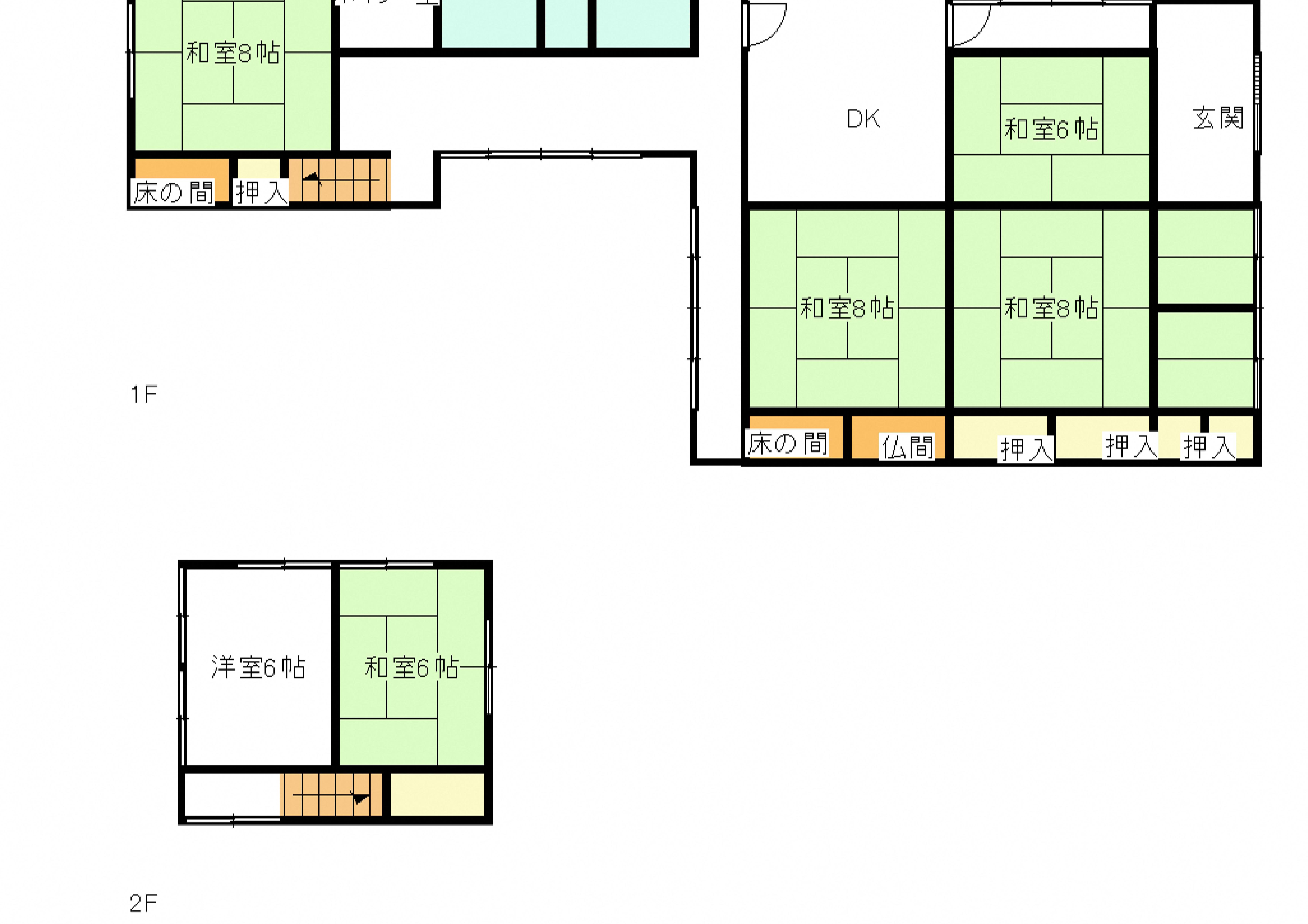 Floor plan for Empty home in Japan