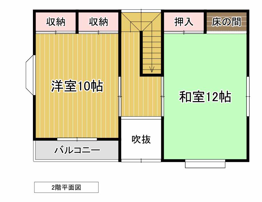Floor plan for Empty home in Japan