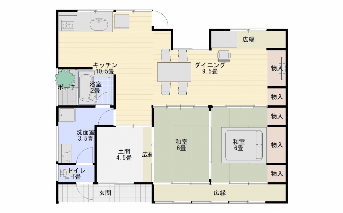 Floor plan for Wood house in Hyogo