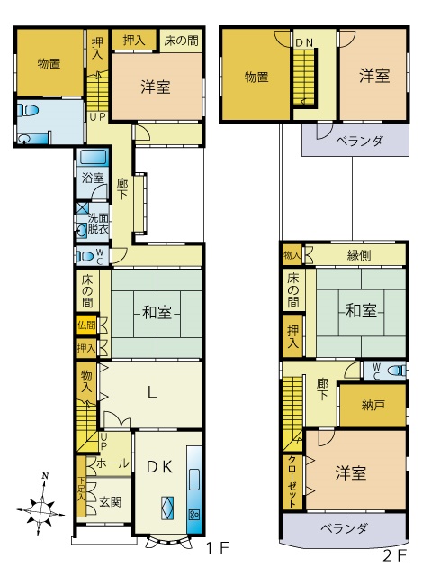 1970s wood house, 11-min walk to station, Fukui
